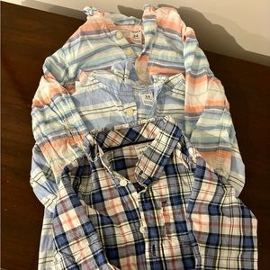 Carters bundle of three dress shirts. Excellent used condition
